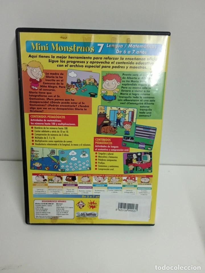 Videojuegos y consolas: Mini Monstruos CD-ROM De Lengua Pc - Foto 3