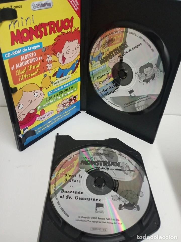 Videojuegos y consolas: Mini Monstruos CD-ROM De Lengua Pc - Foto 4