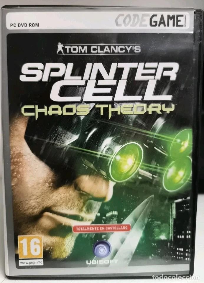 Videojuegos y consolas: TOM CLANCYS SPLINTER CELL CHAOS THEORY PC Env&iacute;o Certificado - Foto 1