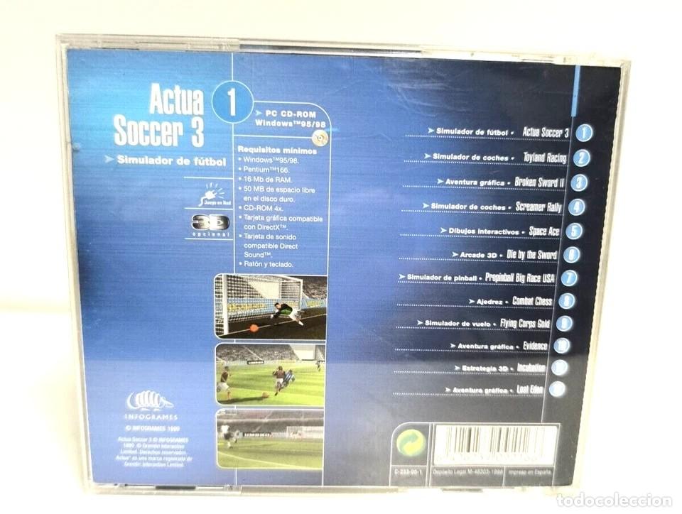 Videojuegos y consolas: ACTUA SOCCER 3 PC 1999 -envio Certificado - Foto 3