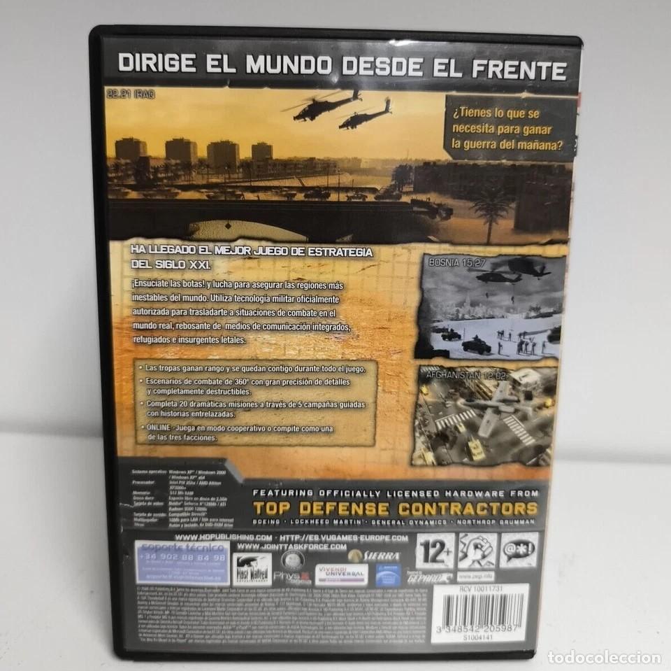 Videojuegos y consolas: PC: JTF Joint Task Force. Original. SIN MANUAL - Foto 3