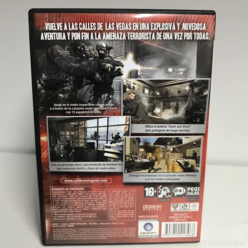 Videojuegos y consolas: TOM CLANCYS RAINBOW SIX VEGAS 2 PC Env&iacute;o Certificado - Foto 2