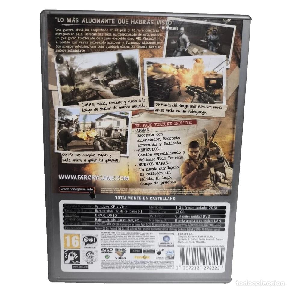 Videojuegos y consolas: FarCry 2 Fortune&acute;s Edition PC Env&iacute;o Certificado - Foto 3