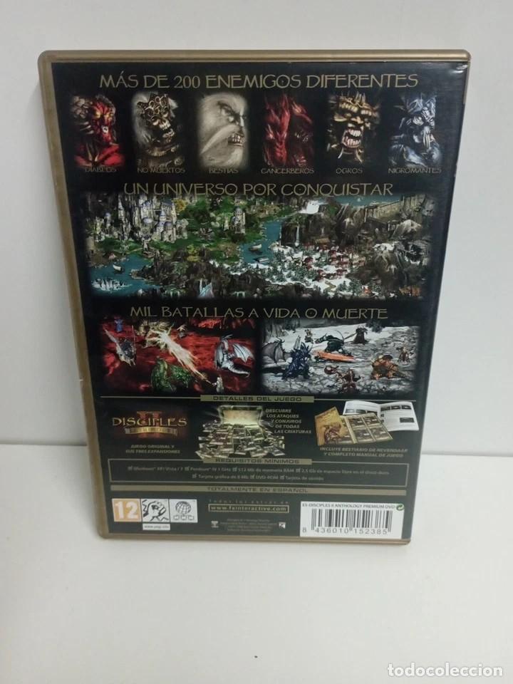 Videojuegos y consolas: DISCIPLES II ANTHOLOGY - JUEGO PC DVD-ROM COMPLETO ESPA&Ntilde;OL FX INTERACTIVE - - Foto 3