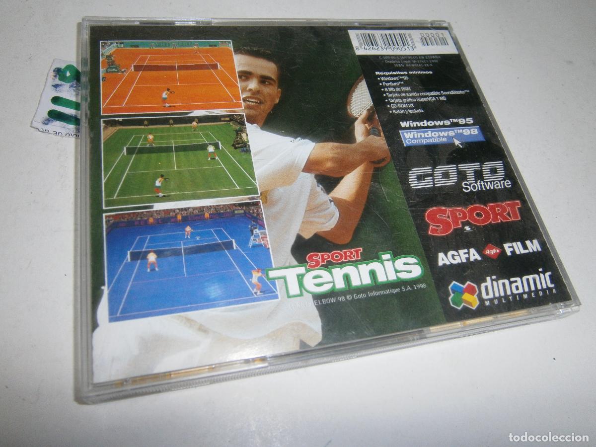 Videojuegos y consolas: ANTIGUO JUEGO PC - TENNIS - Foto 2