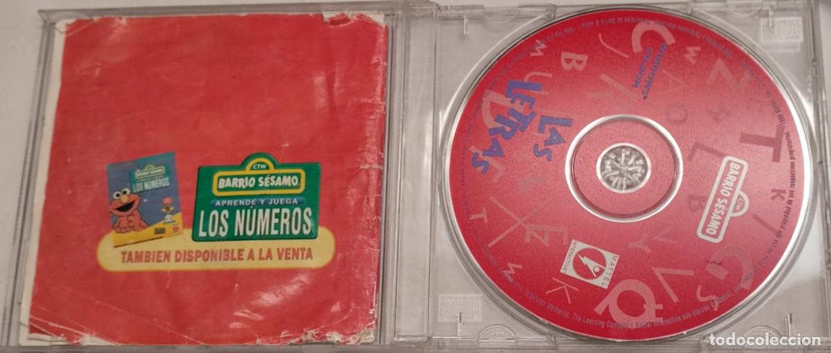 Videojuegos y consolas: BARRIO SESAMO, APRENDE Y JUEGA, LAS LETRAS, CD ROM - Foto 2