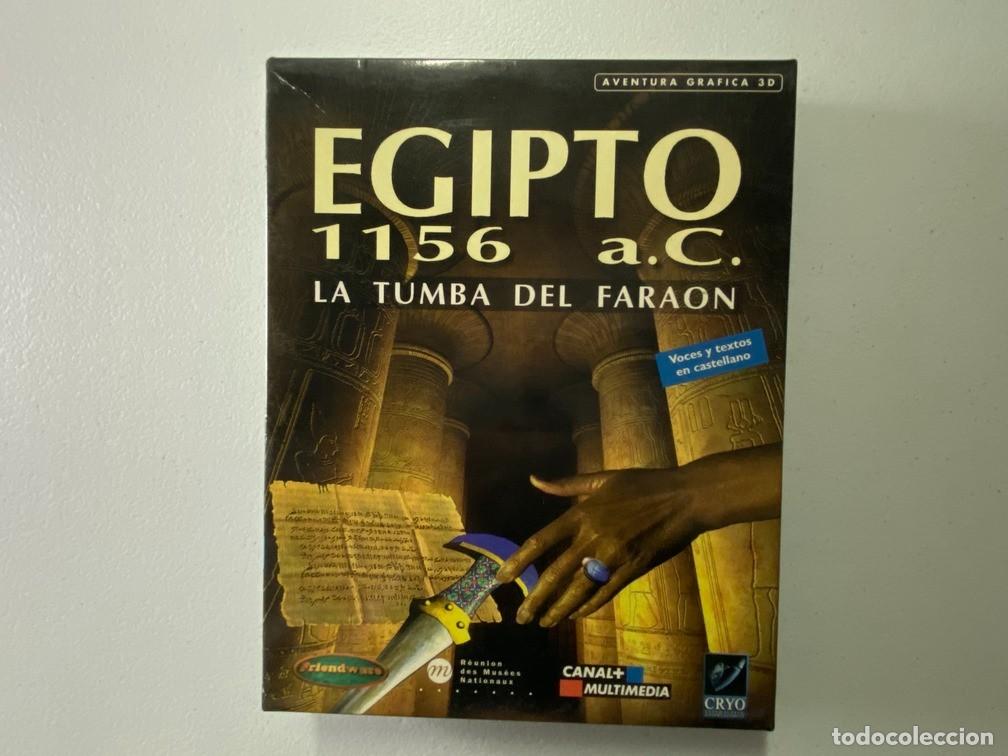 Videojuegos y Consolas: Egipto 1156 a.C. - PC Videojuego Caja grande cart&oacute;n Big Box