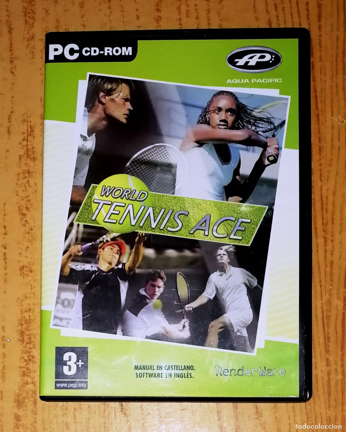 Videojuegos y consolas: PC CD-ROM. WORLD TENNIS ACE. - Aqua Pacific : Renderware, 2004 - Foto 1