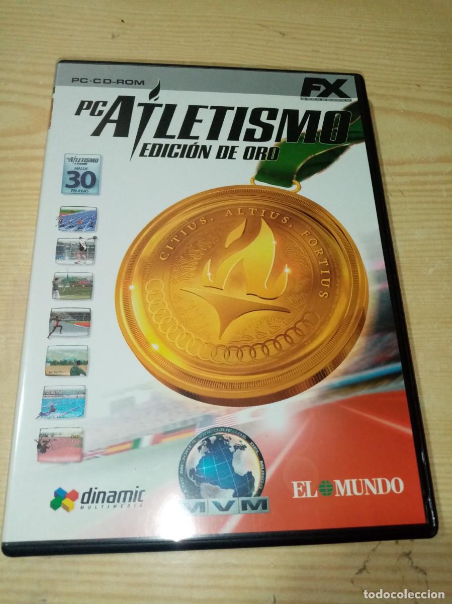 Videojuegos y consolas: PC CD ROM. ATLETISMO EDICION DE ORO. EL MUNDO. - Foto 1