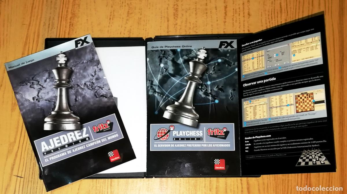 Videojuegos y consolas: PC CD-ROM. AJEDREZ PREMIUM : El programa de ajedrez del campe&oacute;n del mundo.- FX Interactive ChessBase - Foto 4