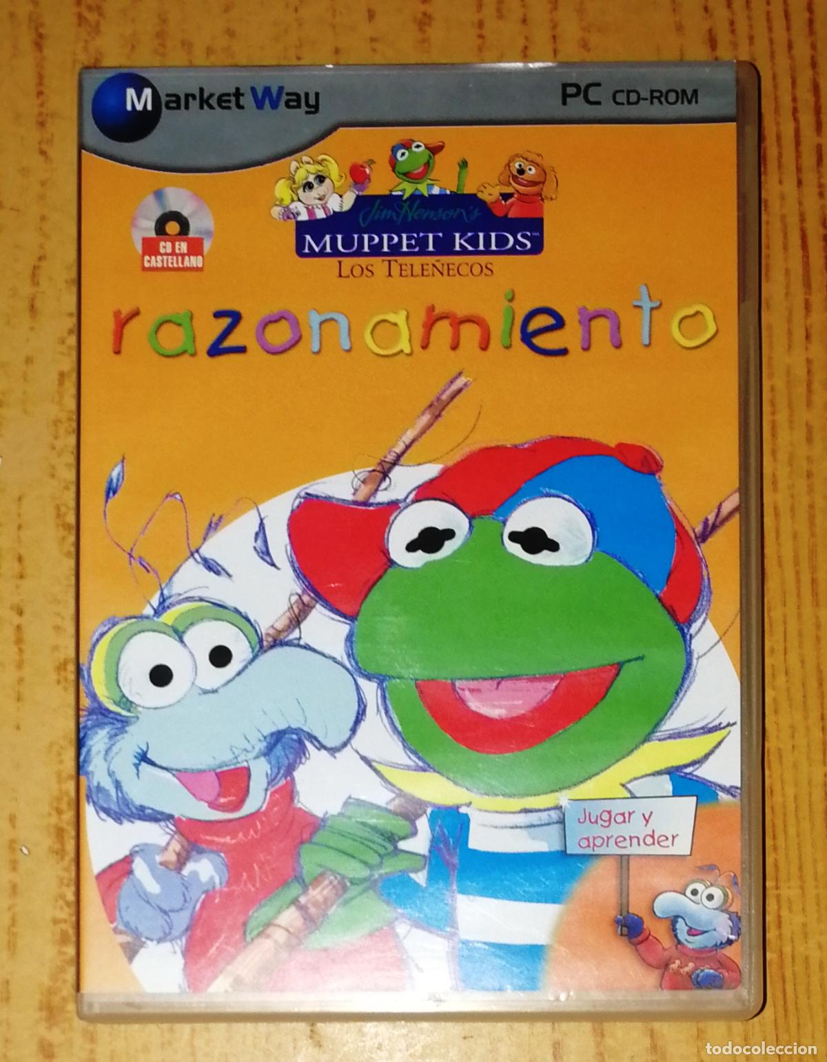 Videojuegos y Consolas: PC CD-ROM. JIM HENSON'S MUPPET KIDS = Los Tele&ntilde;ecos. VOL. 4: Razonamiento. - Market Way : Cyberium M
