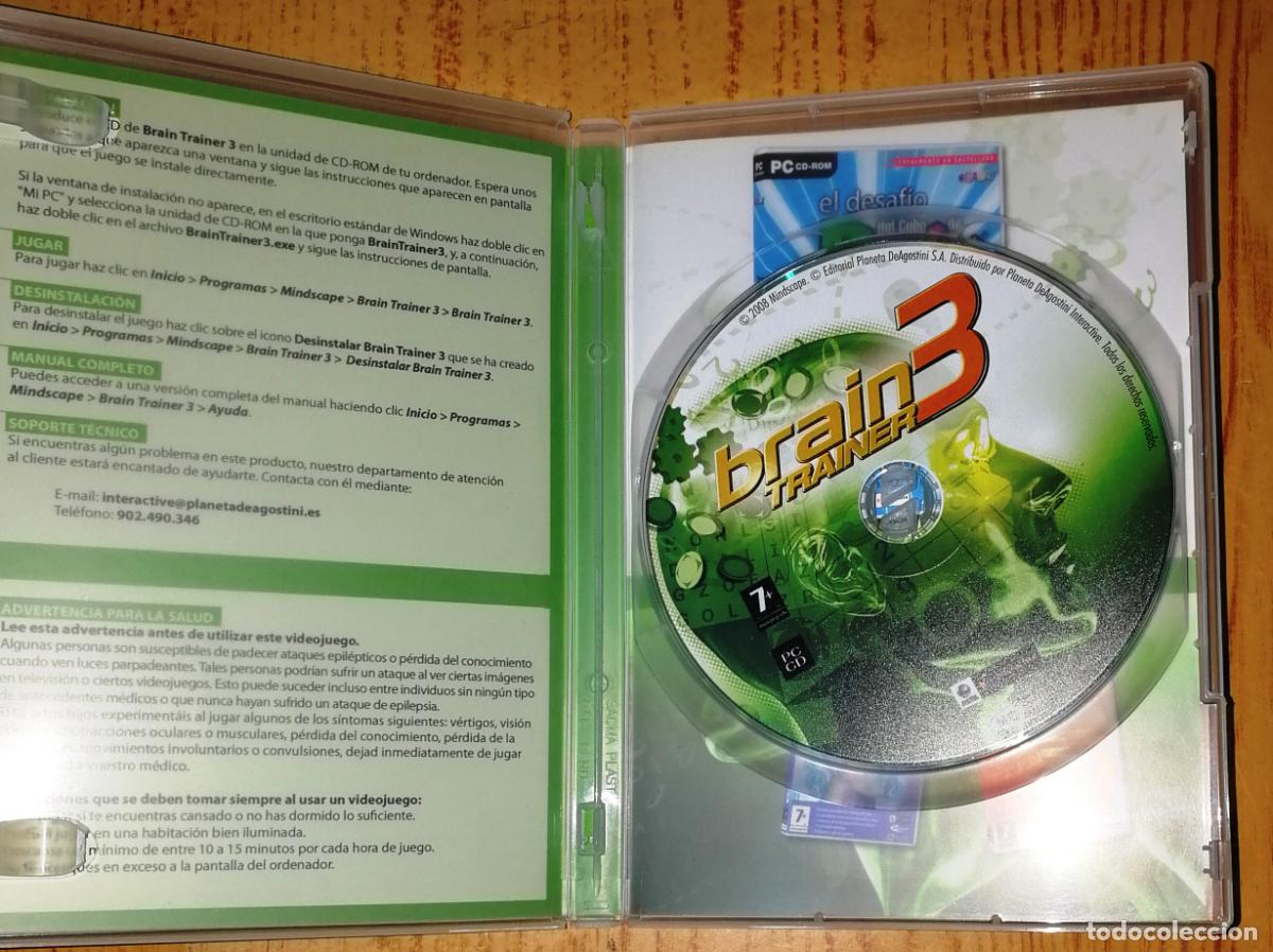 Videojuegos y consolas: PC CD-ROM. BRAIN TRAINER 3. Deporte Cerebral. - Planeta DeAgostini Interactive : Mindscape, 2008 - Foto 2