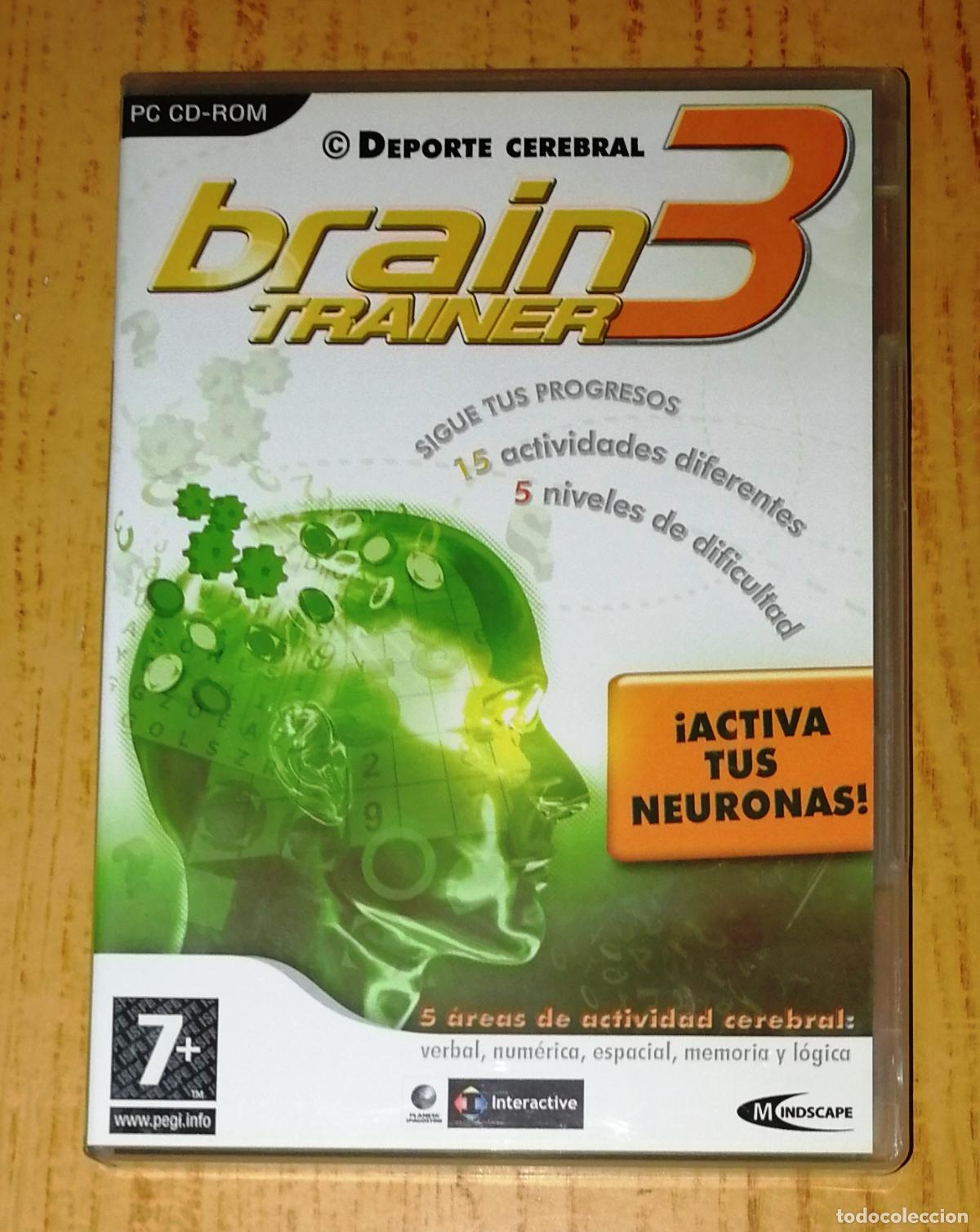 Videojuegos y consolas: PC CD-ROM. BRAIN TRAINER 3. Deporte Cerebral. - Planeta DeAgostini Interactive : Mindscape, 2008 - Foto 1