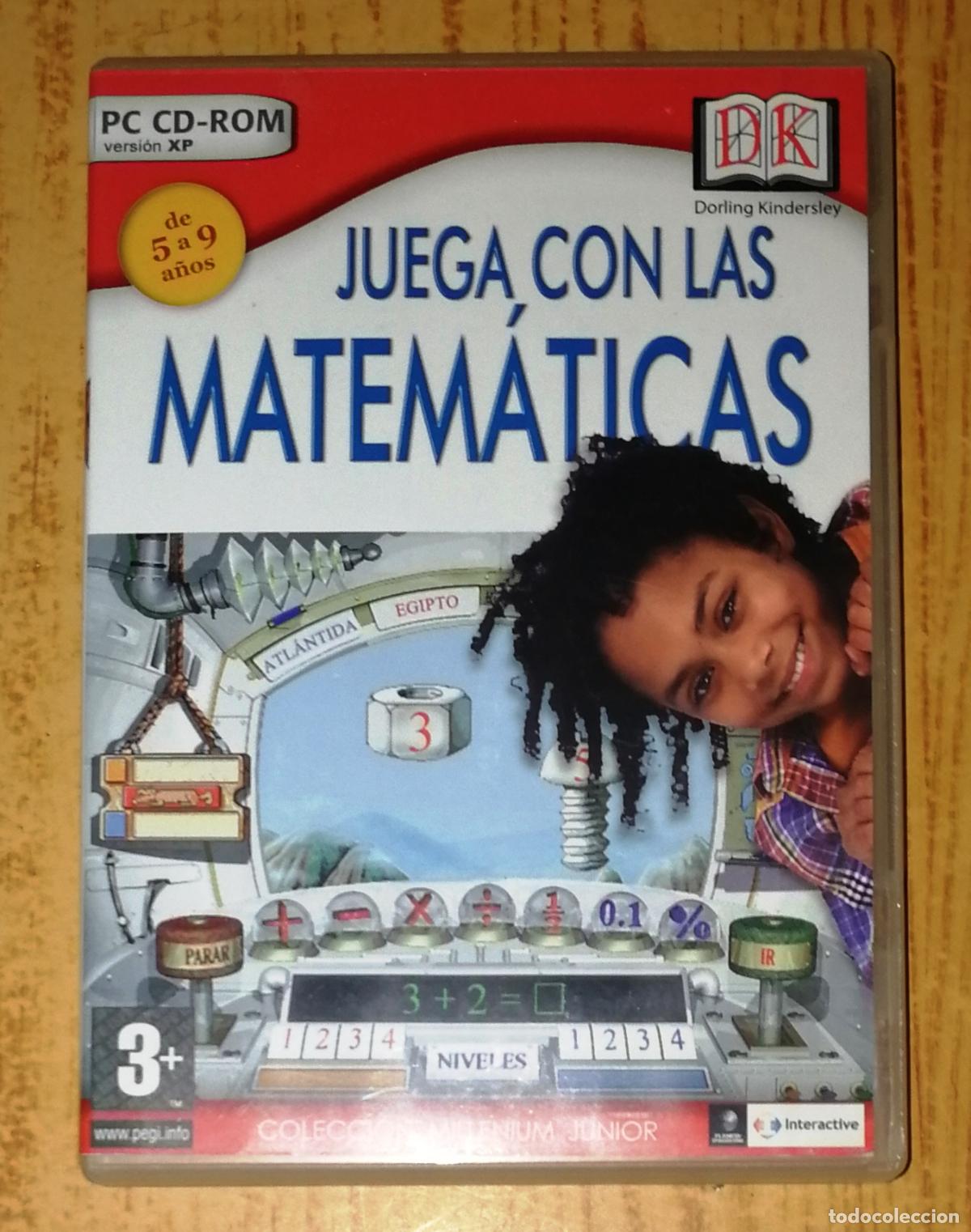 Videojuegos y Consolas: PC CD-ROM. JUEGA CON LAS MATEM&Aacute;TICAS : De 5 a 9 a&ntilde;os (Millenium Junior). - Planeta DeAgostini Intera