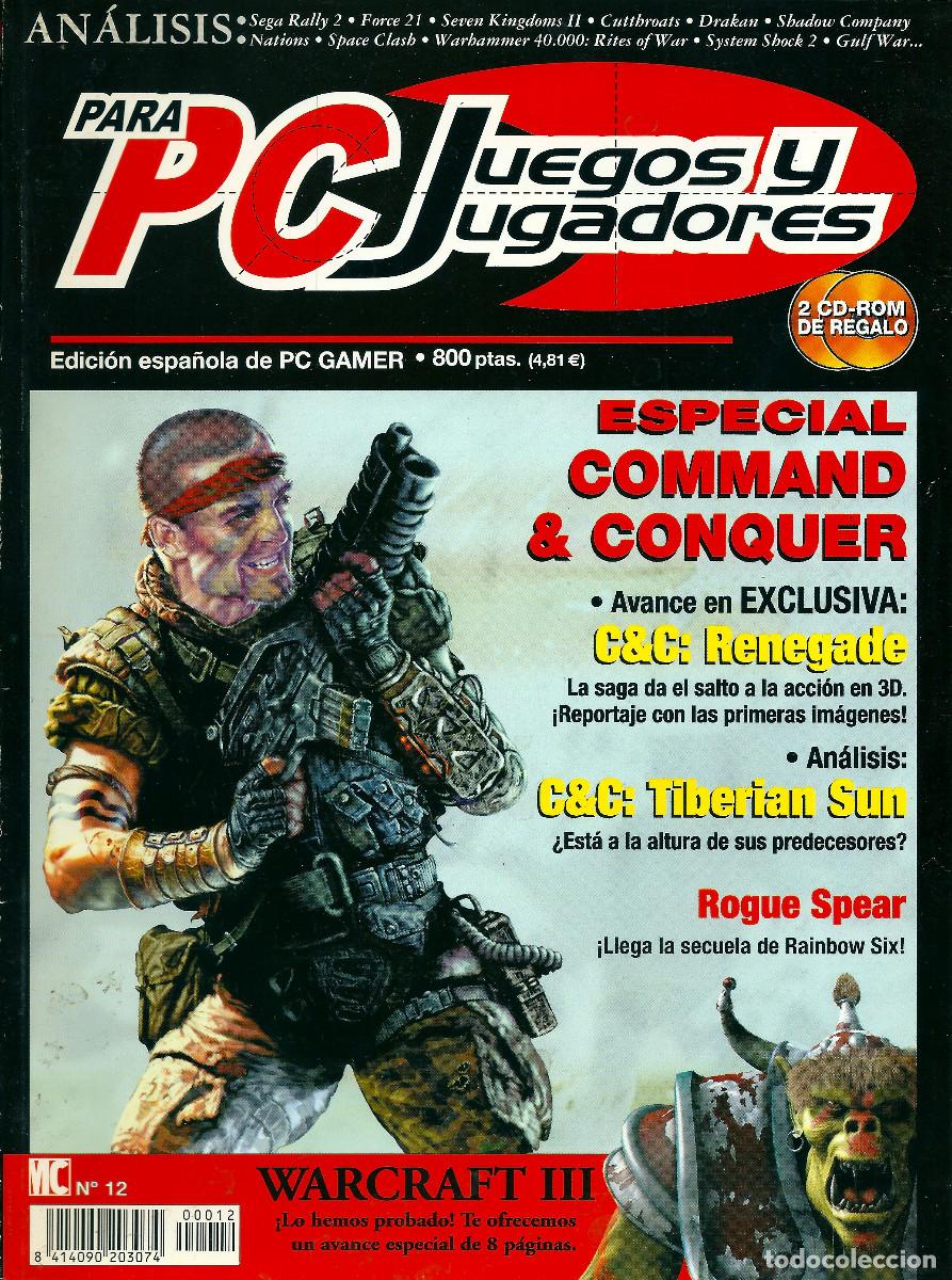 Videojuegos y Consolas: JUEGOS PC GAMER 12 WARCRAFT III COMMAND & CONQUER C&C RENEGADE TIBERIAN SUN ROGUE SPEAR SEGA RALLY 2