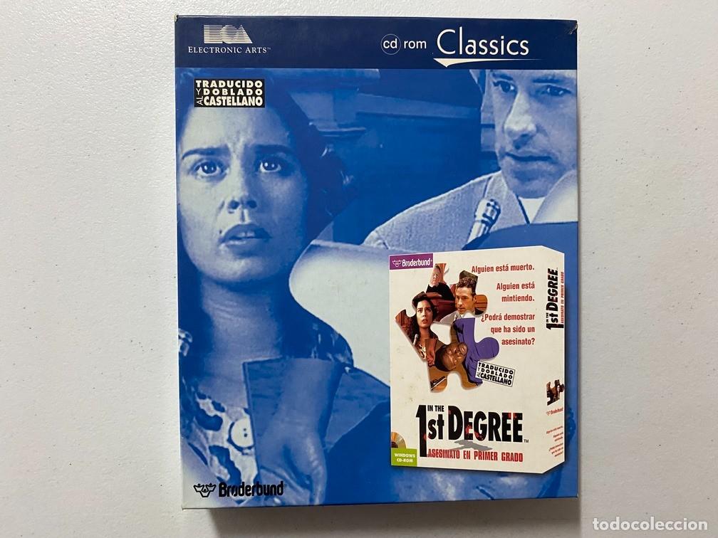 Videojuegos y Consolas: In the 1st Degree - PC Videojuego Caja grande cart&oacute;n Big Box
