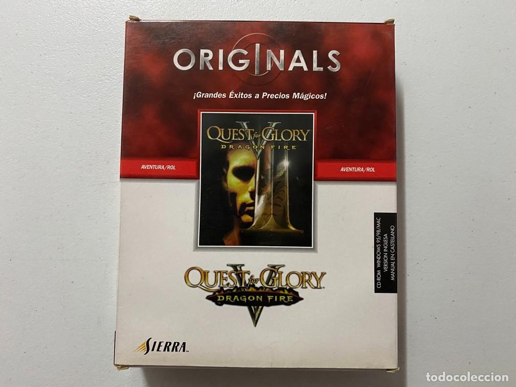 Videojuegos y Consolas: QUEST FOR GLORY V 5 - PC Videojuego Caja grande cart&oacute;n Big Box