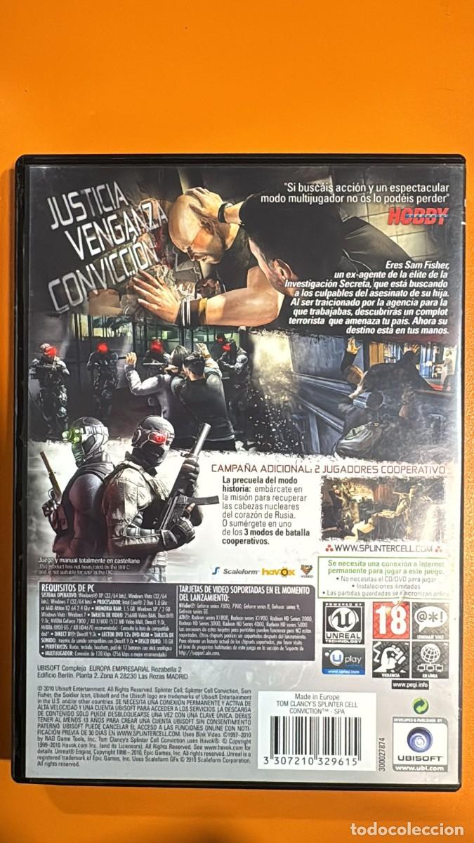 Videojuegos y consolas: Splinter Cell Conviction - PC - Foto 2