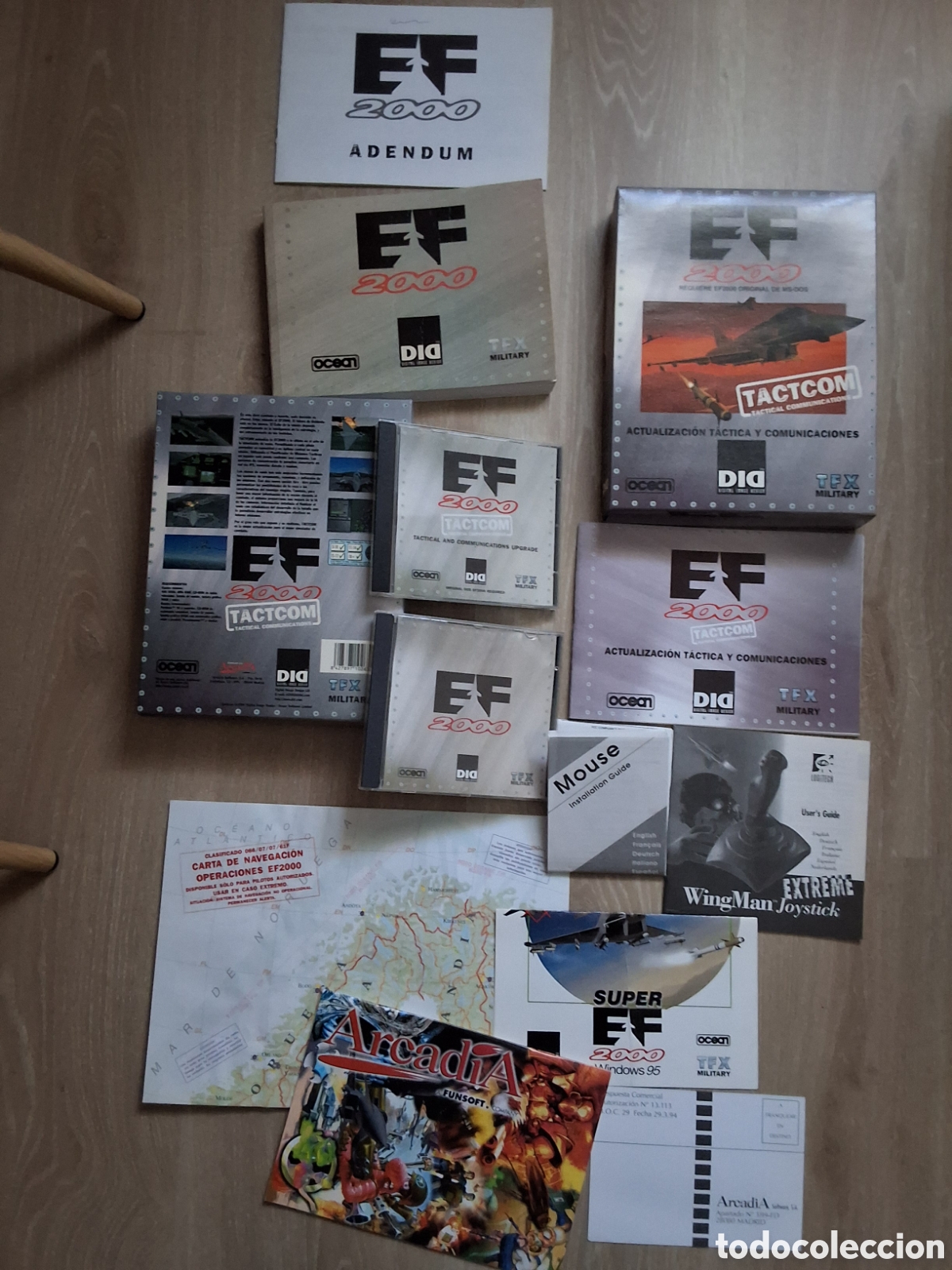 Videojuegos y Consolas: E F 2000 Tactcom actualizaci&oacute;n t&aacute;ctica y comunicaciones juego para PC