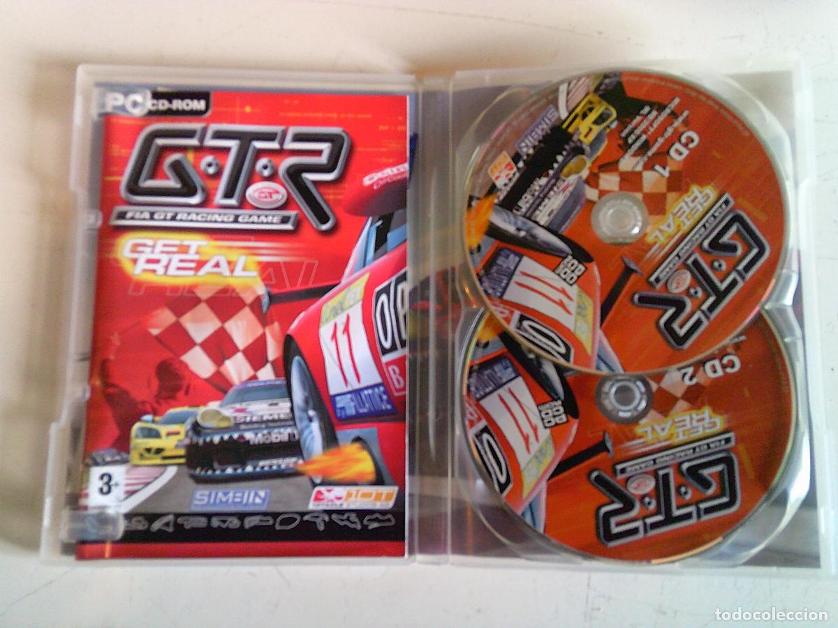 Videojuegos y Consolas: PC CD ROM GTR FIA GT RACING GAME GRET REAL