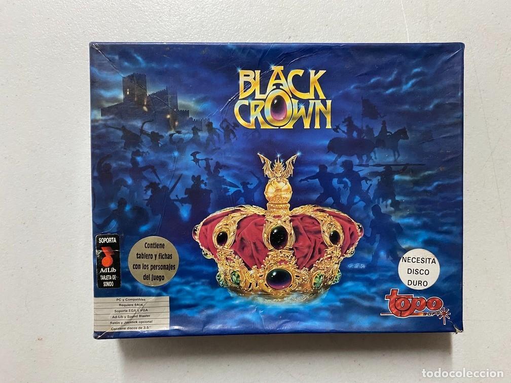 Videojuegos y Consolas: BLACK CROWN - PC Videojuego Caja grande cart&oacute;n Big Box