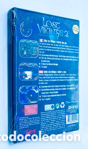 Videojuegos y consolas: Lost Vikings 2 [Interplay] 1996 Beam Software - Dice [PC CDROM] DOS Windows Espa&ntilde;a Francia - Foto 2