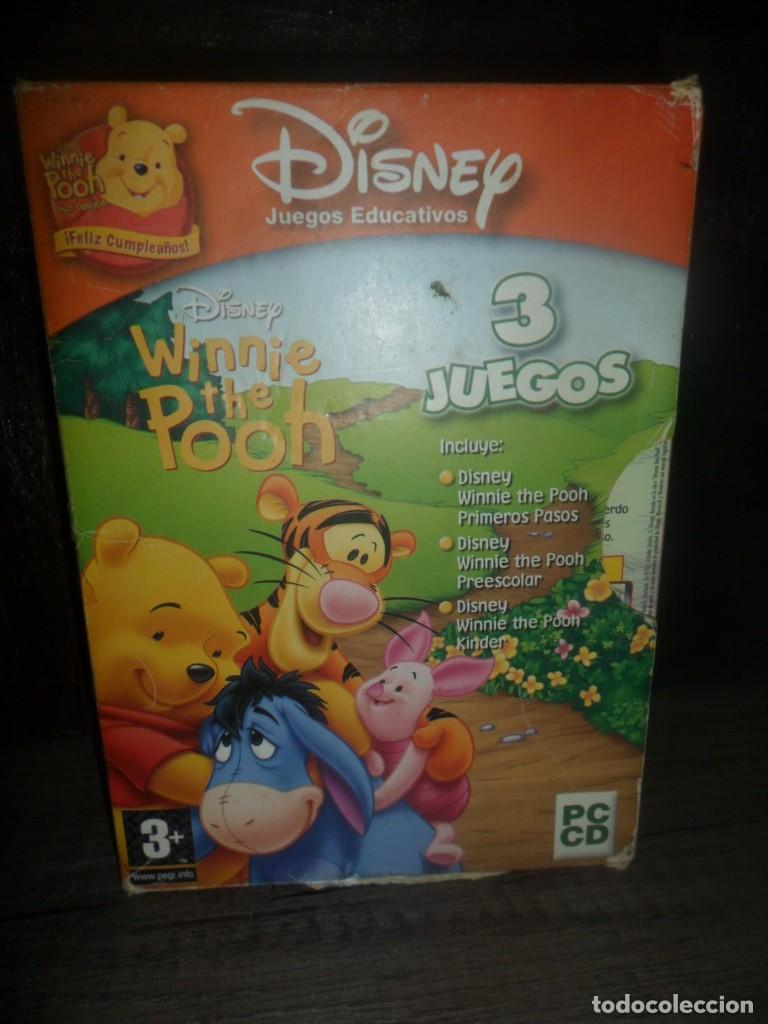 Videojuegos y Consolas: 077- Juego PC CD-Rom - Pack Disney Winnie the Pooh: 3 Juegos Educativos para PC (Retro)