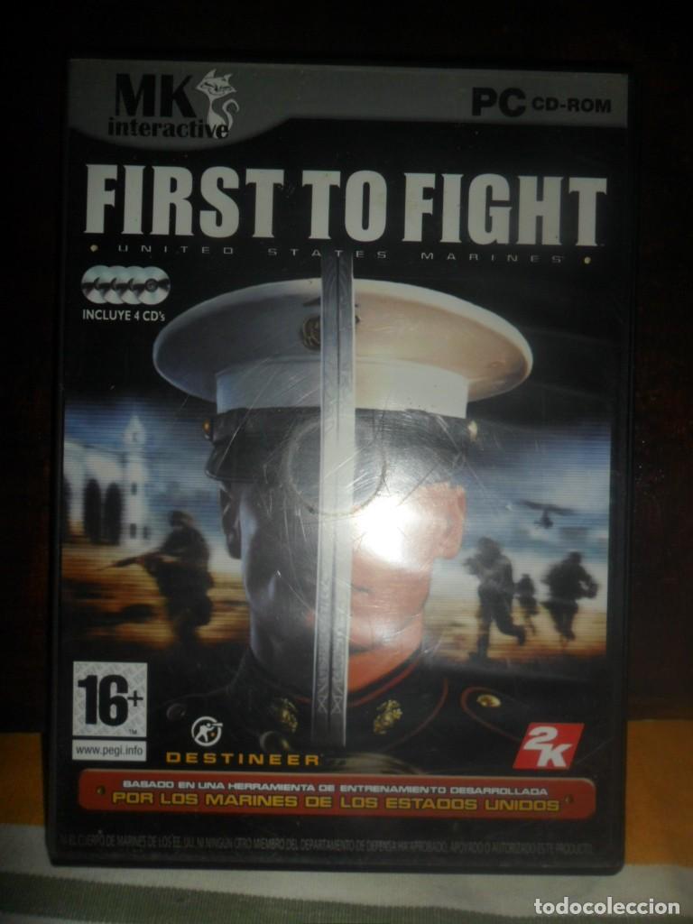 Video Games and Consoles: 084- Juego PC 4XCD-Rom, Close Combat: First to Fight - Edici&oacute;n 4 CDs - Impecable