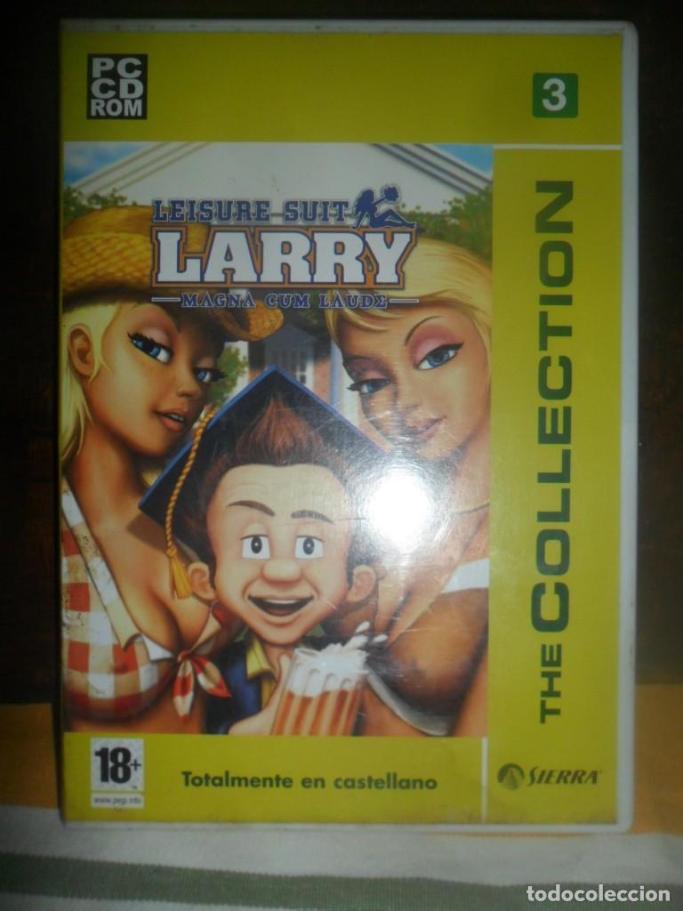 Videojogos e Consolas: 090- Juego PC 4XCD-Rom, Leisure Suit Larry: Magna Cum Laude PC - Ed. The Collection Sin Censura