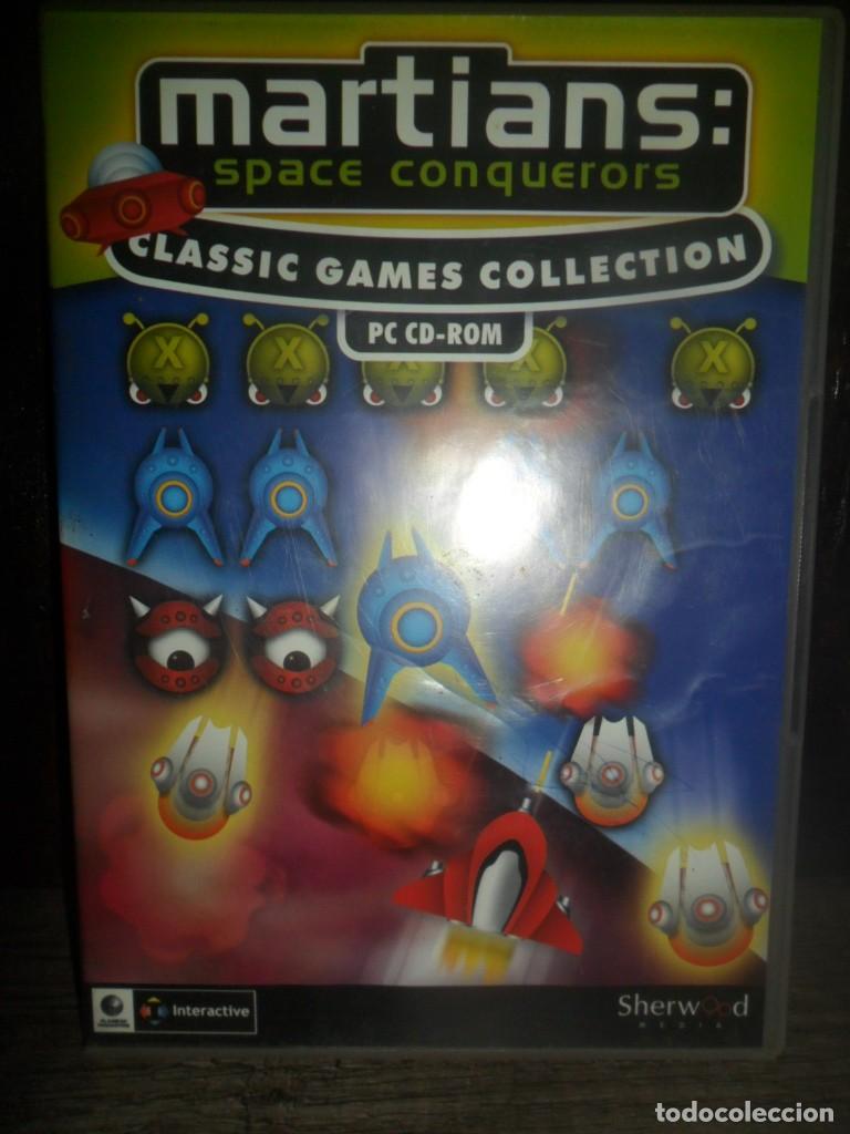 Videojuegos y Consolas: 097- Juegp PC CD-Rom, Martians: Space Conquerors - Classic Games Collection