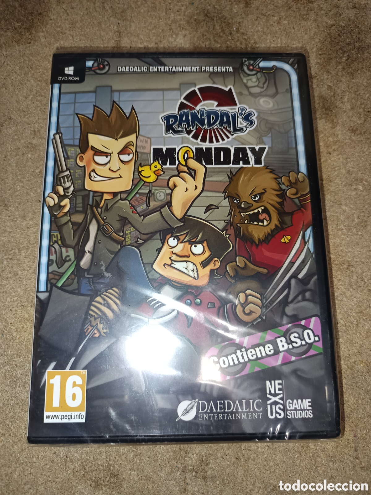 Videojuegos y Consolas: PC DVD RANDAL'S MONDAY PAL ESP NUEVO