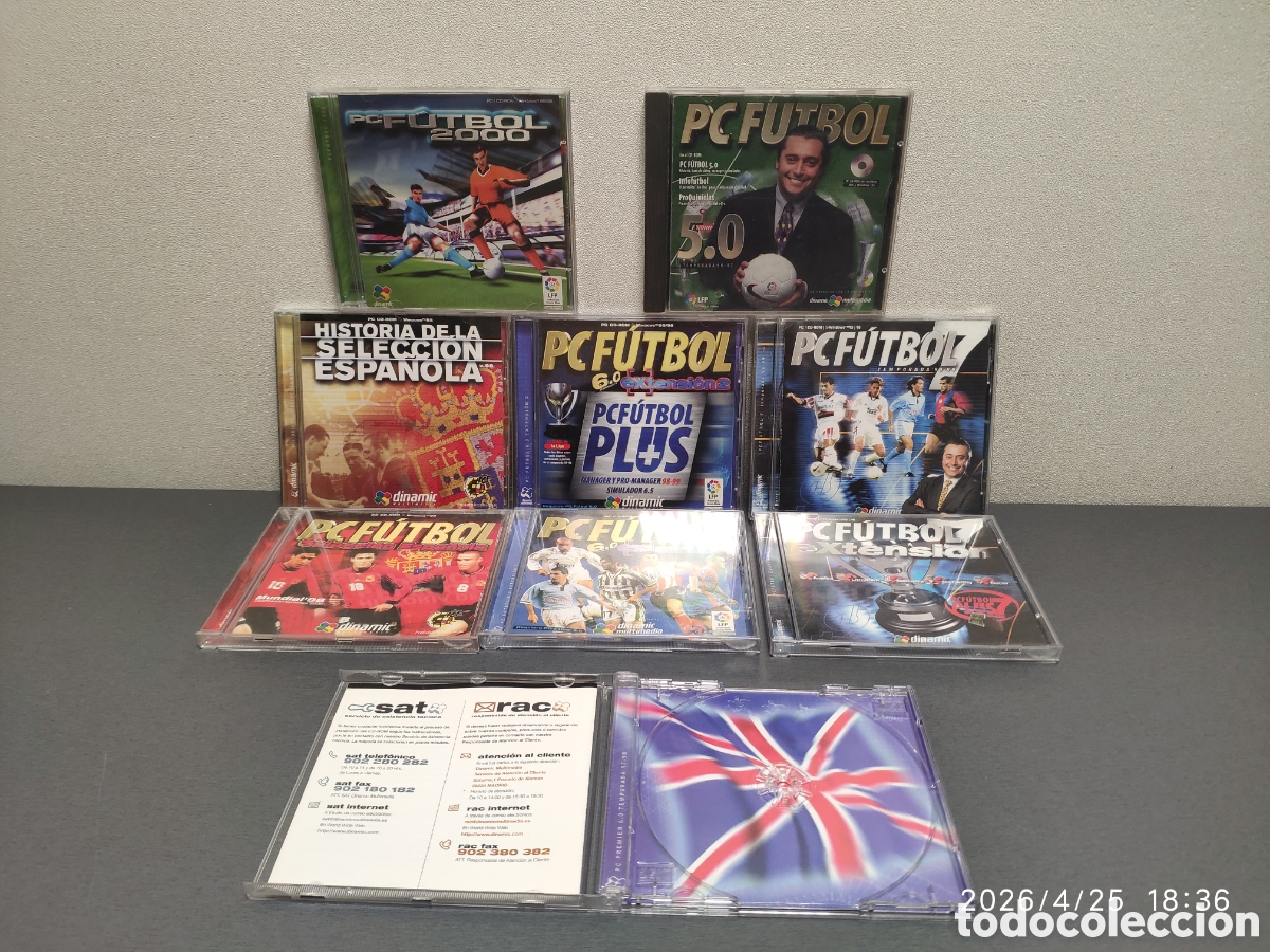 Videojuegos y Consolas: Lote juego ordenador pc futbol pcfutbol 2000 dinamic