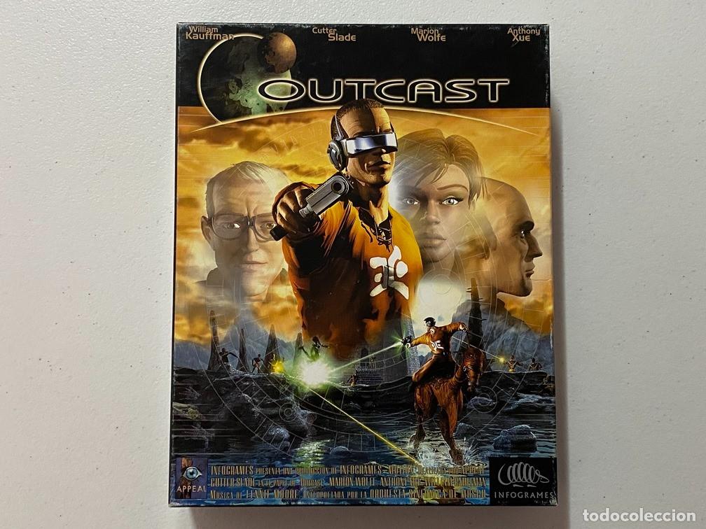 Videojuegos y Consolas: OUTCAST - PC Videojuego Caja grande cart&oacute;n Big Box