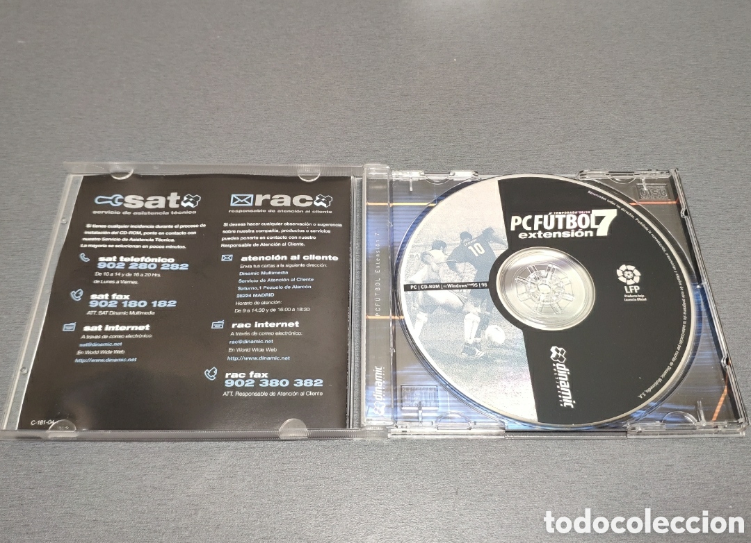 Videojuegos y Consolas: Juego de ordenador pc futbol pcfutbol 7 extension plus
