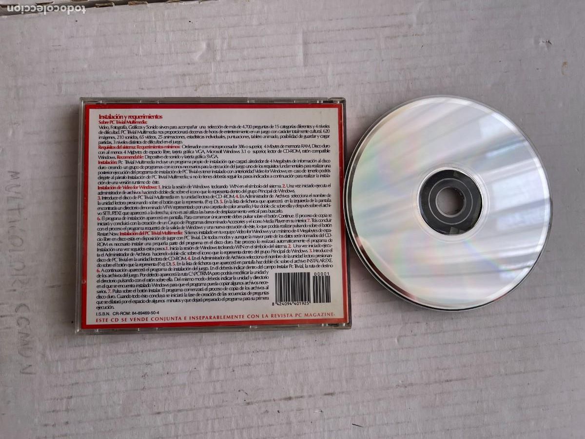 Videojuegos y consolas: PC TRIVIAL MULTIMEDIA - CD ROM KREATEN - Foto 2