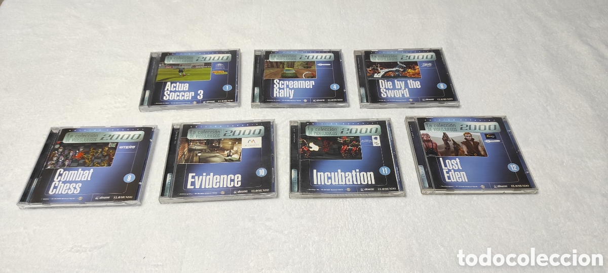 Videojuegos y Consolas: La colecci&oacute;n de videojuegos 2000