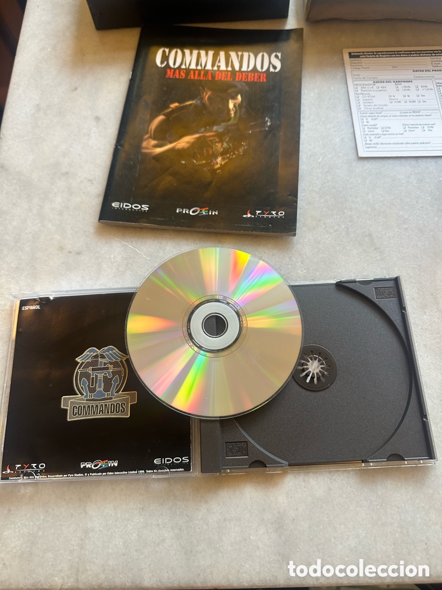 Videojuegos y consolas: Commandos M&aacute;s All&aacute; del Deber Caja Grande Big Box PC - Foto 2