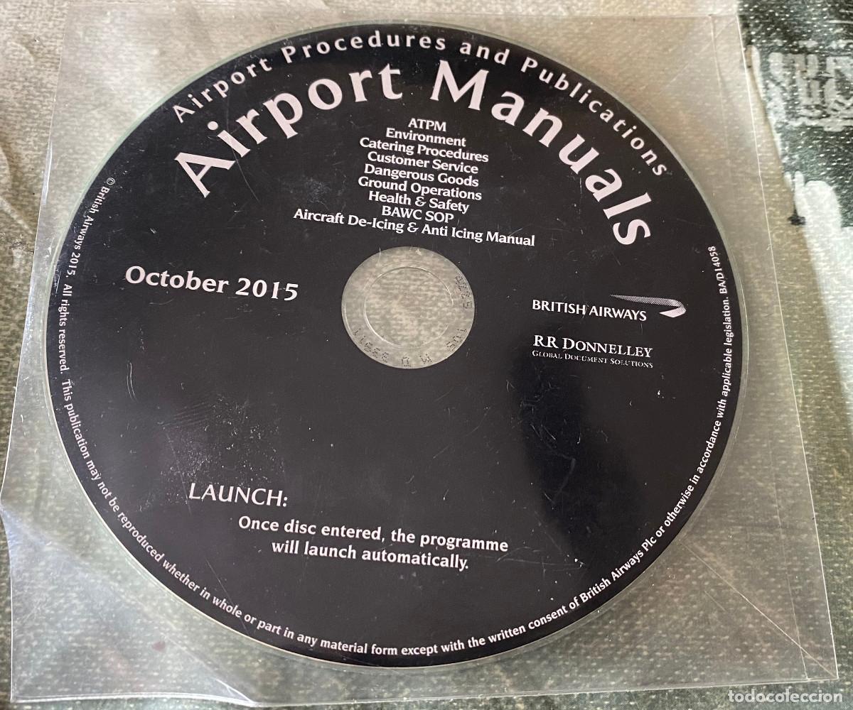 Videojuegos y Consolas: Manuales de procedimiento a&ntilde;o 2015 en aeropuertos de British Airways. CD-ROM interactivo. En ingl&eacute;s.