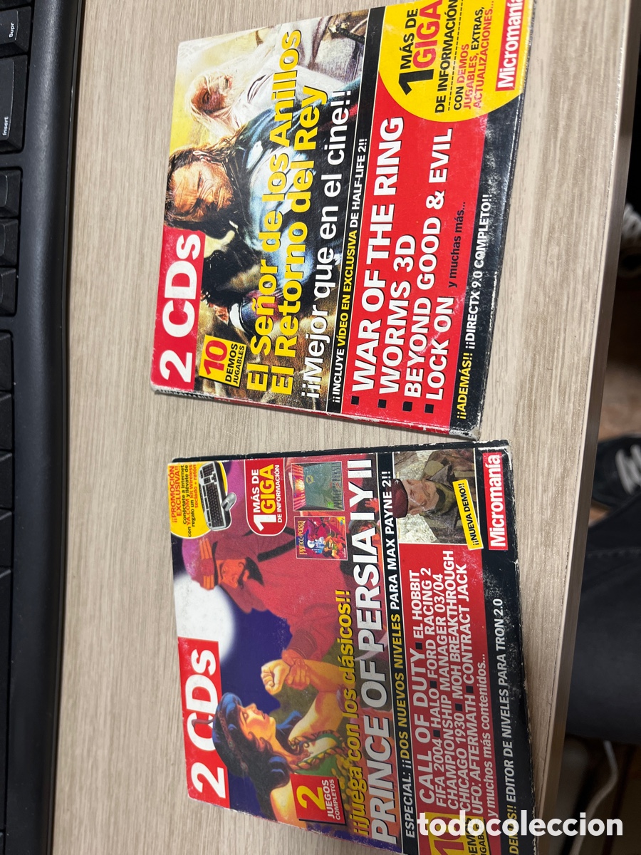 Videojuegos y Consolas: (I) JUEGO PC PRINCE OF PERSIA I y II y el se&ntilde;or de los anillos (demos jugables)