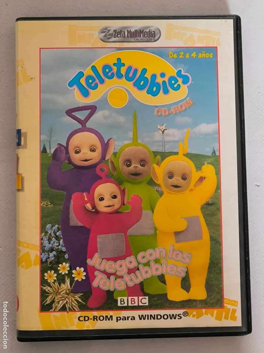 Videojuegos y consolas: PC TELETUBBIES - JUEGA CON LOS TELETUBBIES - CD ROM (H8) - Foto 1