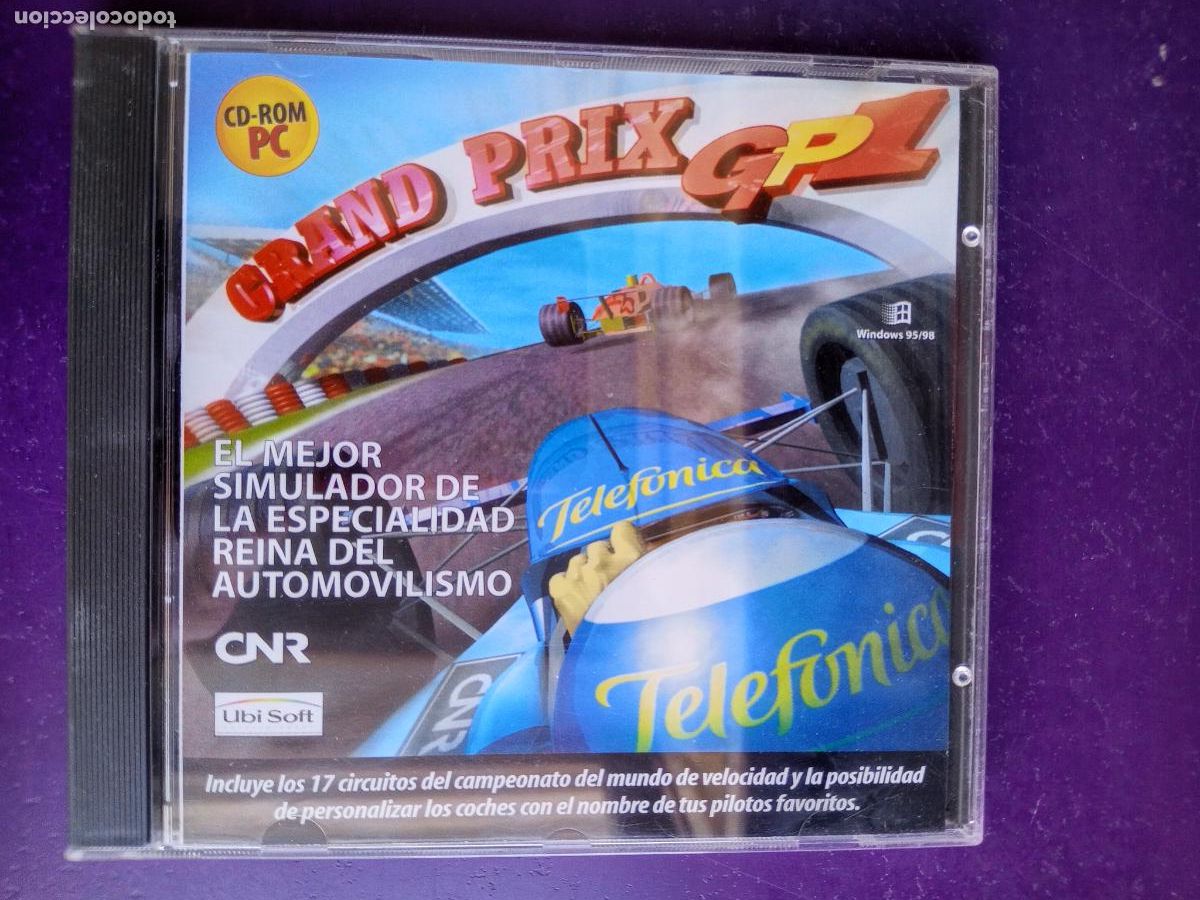 Videojogos e Consolas: GRAND PRIX GP1 - JUEGO PC CD ROM UBI SOFT 1999 - SIN APENAS USO,