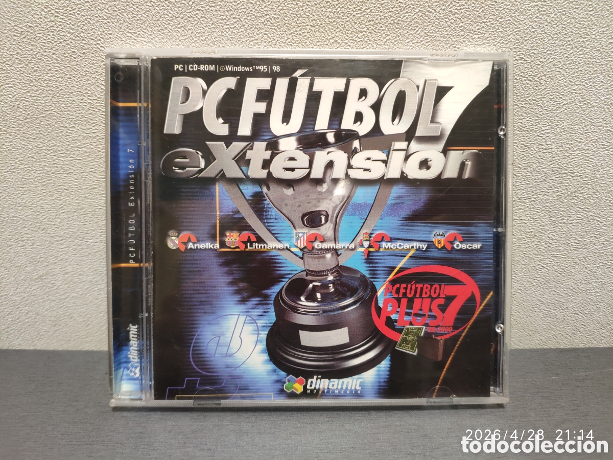 Videojuegos y Consolas: Juego ordenador pcfutbol 7 extension plus