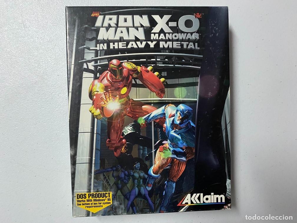 Videojuegos y Consolas: IRON MAN / X-O MANOWAR - PC Videojuego Caja grande cart&oacute;n Big Box