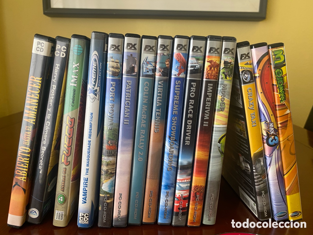 Videojuegos y consolas: Lote 30 juegos PC CD-ROM - Foto 2