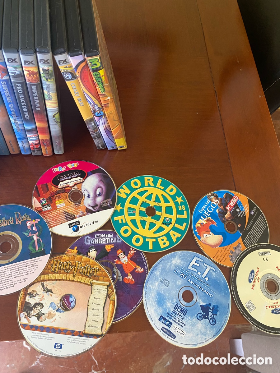 Videojuegos y consolas: Lote 30 juegos PC CD-ROM - Foto 3