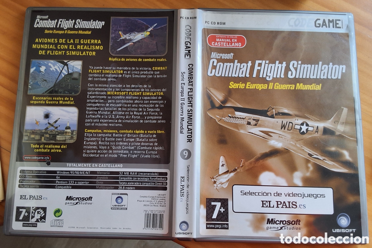 Videojuegos y Consolas: Combate flight simulator juego para PC