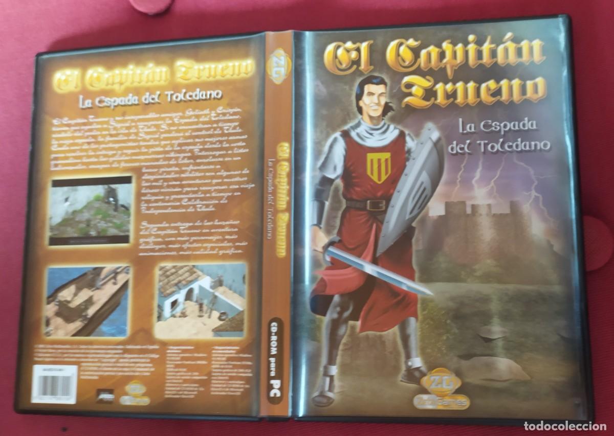 Videojuegos y Consolas: El capit&aacute;n trueno. La espada del toledano cdrom para windows juego Zeta games
