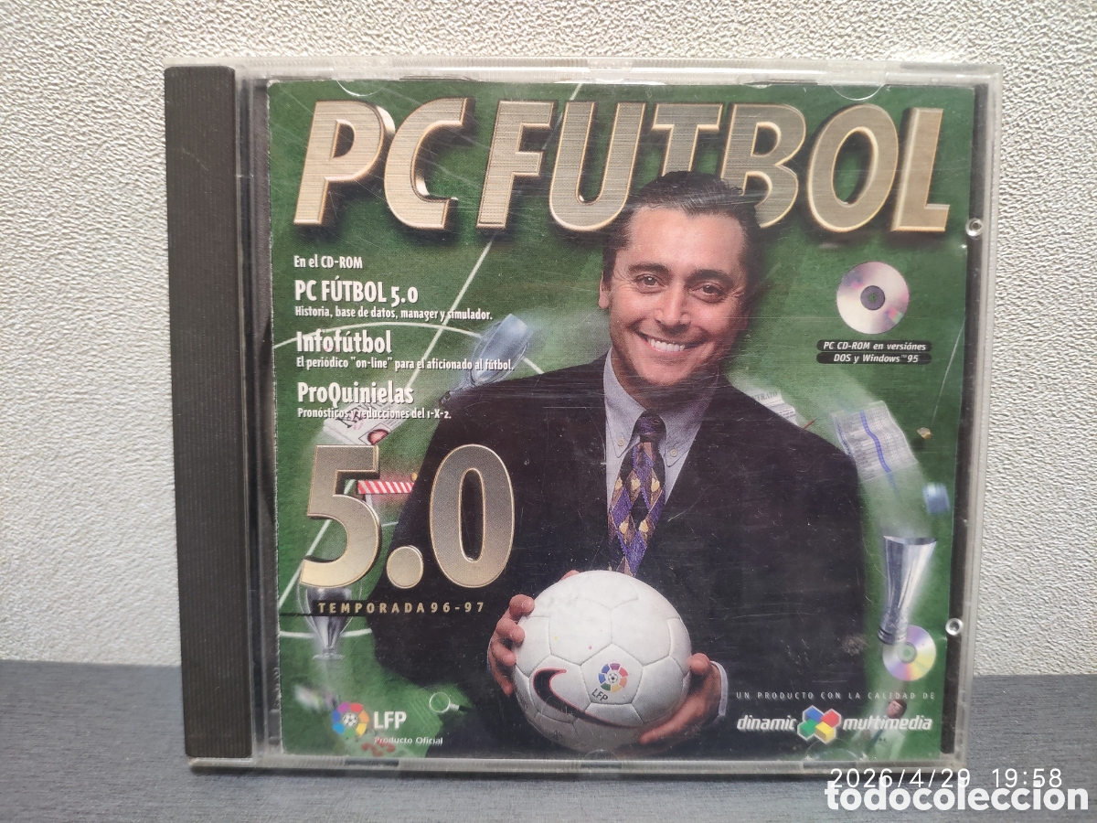 Videojuegos y Consolas: PC FUTBOL 5.0 - PC - DINAMIC MULTIMEDIA - LFP - PCFUTBOL