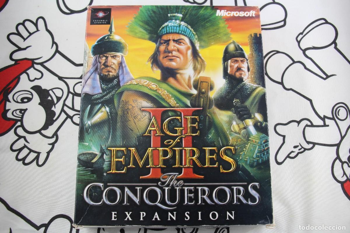Videojuegos y Consolas: PC AGE OF EMPIRES II THE CONQUERORS BUEN ESTADO VERSION ESPA&Ntilde;OLA