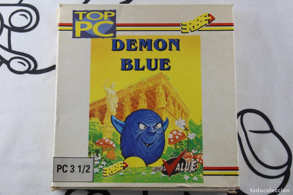 Videojuegos y consolas: PC IBM 3,5 ERBE DEMON BLUE BUEN ESTADO - Foto 1